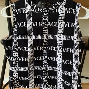 Authentic Versace knit women’s tank like new